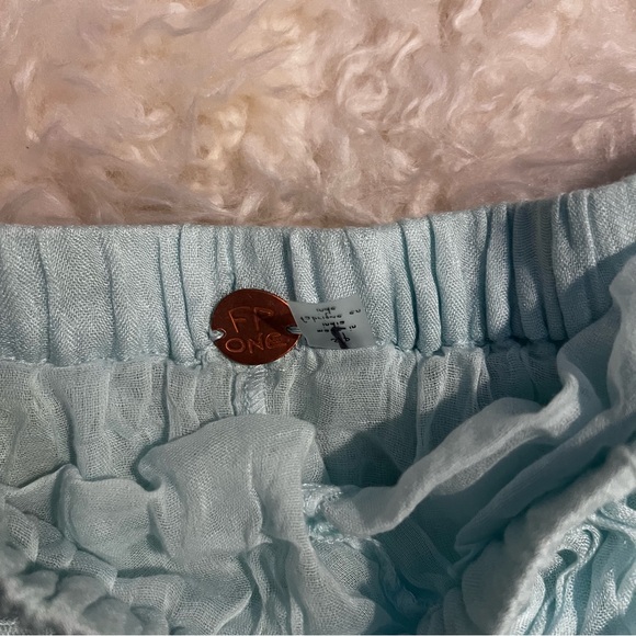 NWOT Free People One Clover Skirt Sea Foam Green Sz XS - Picture 4 of 5